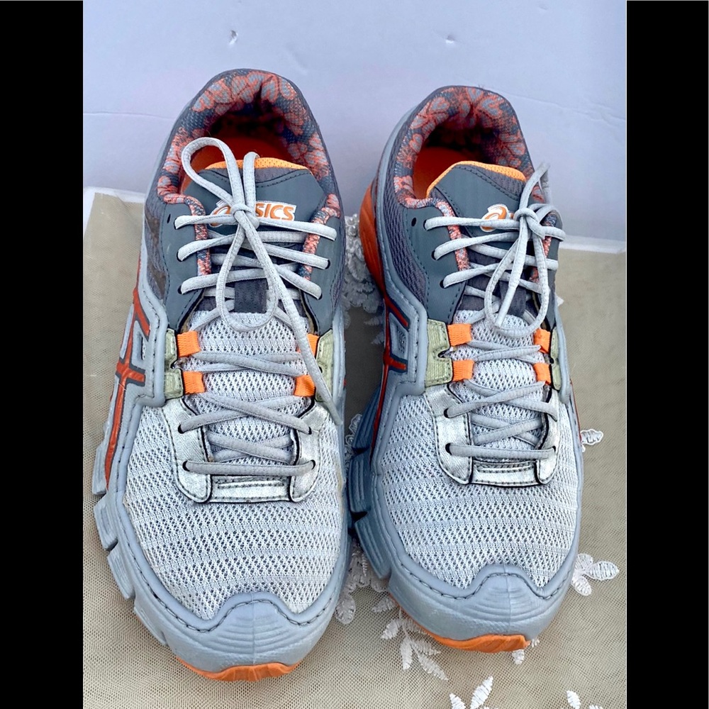 WOMENS ASICS GEL UPSTART RUNNING SNEAKERS - Picture 4 of 12
